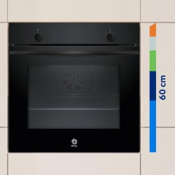 Balay, Horno multifunción, Aqualisis, Cristal negro, 3HB5131N3 Negro A+