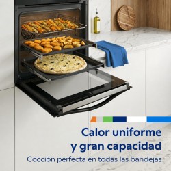 Balay, Horno multifunción, Aqualisis, Cristal negro, 3HB5131N3 Negro A+