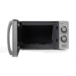 Orbegozo Microondas MI 2118, Color Plata Sin Grill Plateado