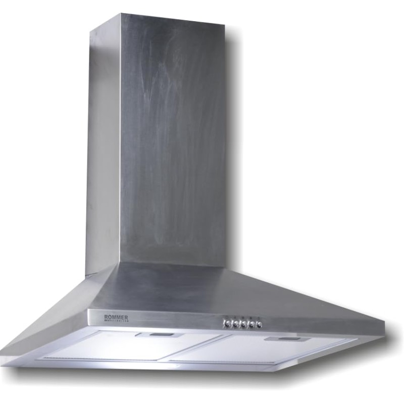 Campana extractora Rommer DM-600 INOX, 60 CM, Inox, 115W