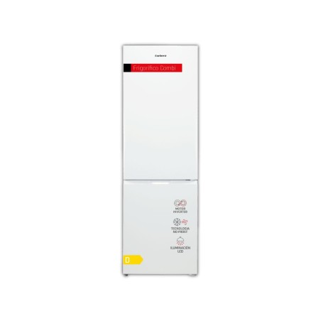 Corberó - Frigorífico Combi | CCH200533NFW | No Frost | Inverter | 326L | 201cm | Luz LED | Fresh Box | Cajón Crisper | Estantes