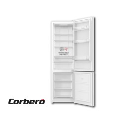 Corberó - Frigorífico Combi | CCH200533NFW | No Frost | Inverter | 326L | 201cm | Luz LED | Fresh Box | Cajón Crisper | Estantes