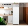 Corberó - Frigorífico Combi | CCH200533NFW | No Frost | Inverter | 326L | 201cm | Luz LED | Fresh Box | Cajón Crisper | Estantes